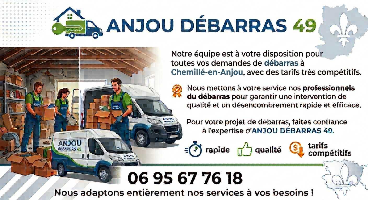 Debarras chemille en anjou