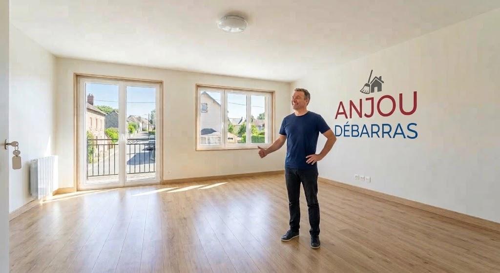 Résultat d'un débarras maison par Anjou Débarras 49 : logement totalement vide et propre